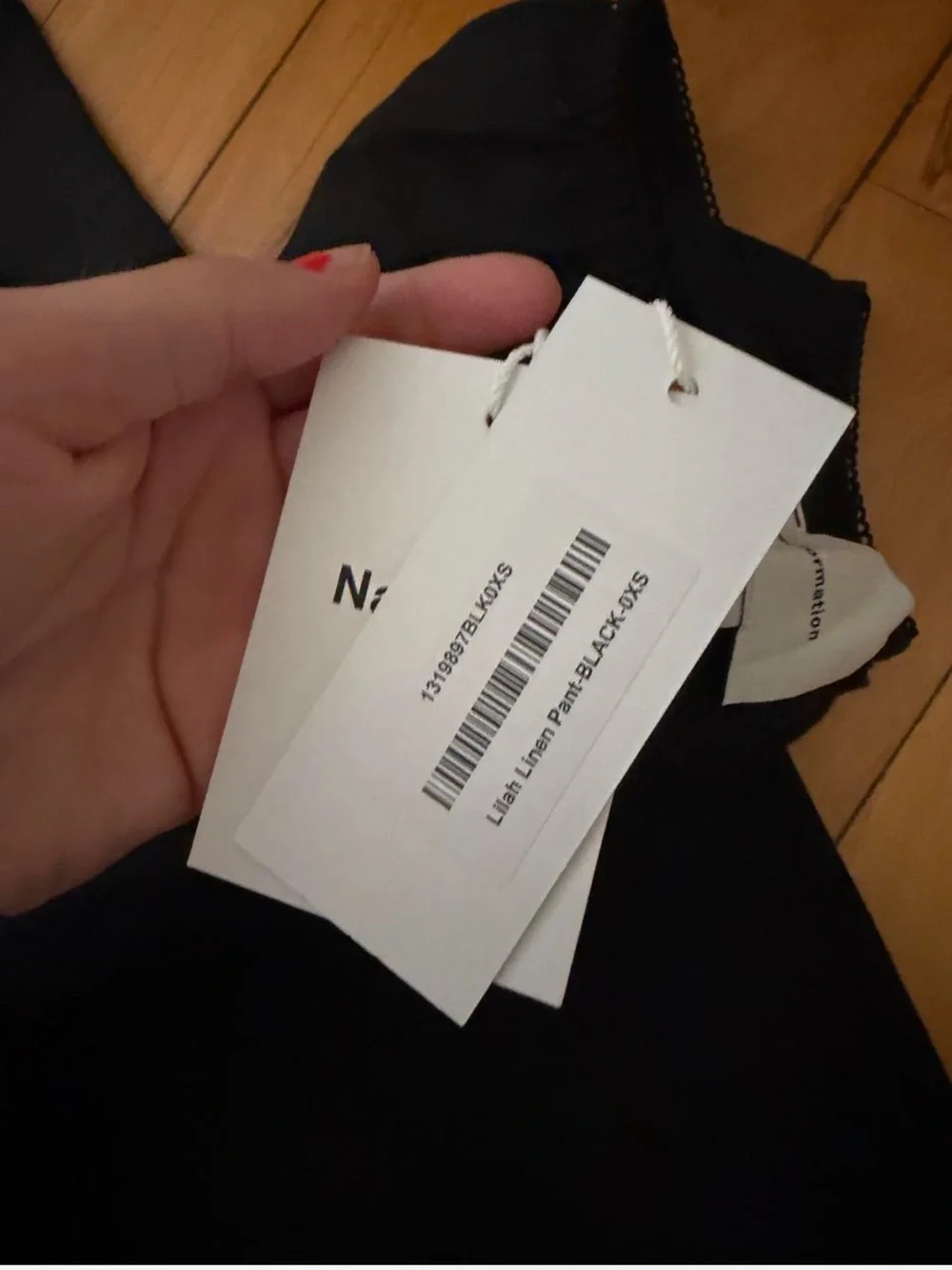 Reformation NWT Lilah Linen Pants